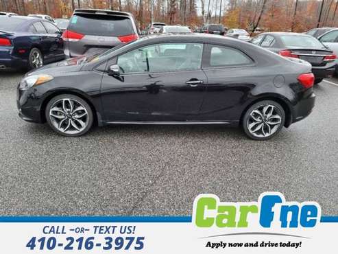 *2014* *Kia* *Forte Koup* *SX 2dr Coupe 6A* - cars & trucks - by... for sale in Essex, MD