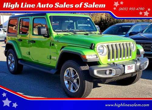 2020 Jeep Wrangler Unlimited Sahara 4x4 4dr SUV EVERYONE IS... for sale in Salem, ME