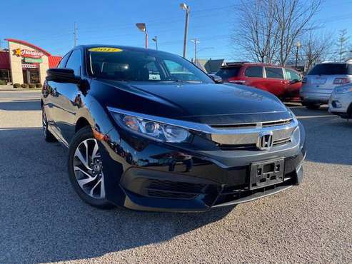 2017 Honda Civic EX-1Owner-Roof-Alloys-Certified-Warranty - cars &... for sale in Lebanon, IN