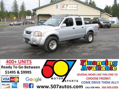 2001 Nissan Frontier 4WD SC Crew Cab SuperCharger V6 Auto for sale in Roy, WA