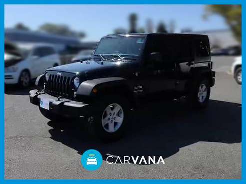 2017 Jeep Wrangler Unlimited Sport S Sport Utility 4D suv Black for sale in Monterey, CA
