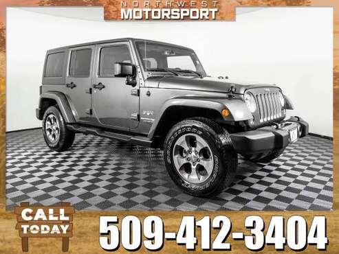 2018 *Jeep Wrangler* Unlimited Sahara 4x4 for sale in Pasco, WA