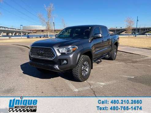 2018 TOYOTA TACOMA DOUBLE CAB TRD OFF ROAD SPORT 4X4 3.5 LITER V6 A... for sale in Tempe, AZ