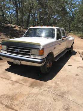 1989 Ford F-350 Lariat XLT Dually w/Camper Shell for sale in Paso robles , CA