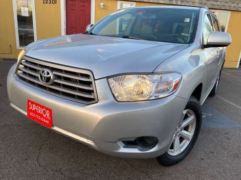 2008 TOYOTA HIGHLANDER**ALL WHEEL DRIVE**3RD ROW SEATING **LOW... for sale in Wheat Ridge, CO