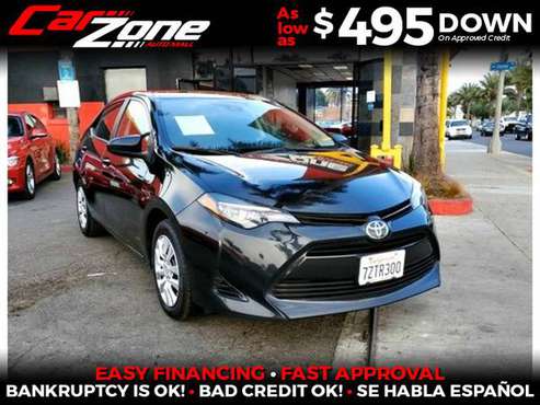 2017 Toyota Corolla LE CVT - cars & trucks - by dealer - vehicle... for sale in south gate, CA