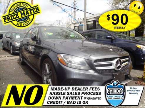 2016 Mercedes-Benz C-Class 4dr Sdn C 300 4MATIC 90 PER WEEK! YOU for sale in Elmont, NY