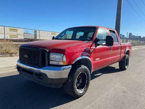 2004 Ford F-250 XLT Super Duty Diesel 4X4 with 174K - cars & trucks... for sale in Denver , CO
