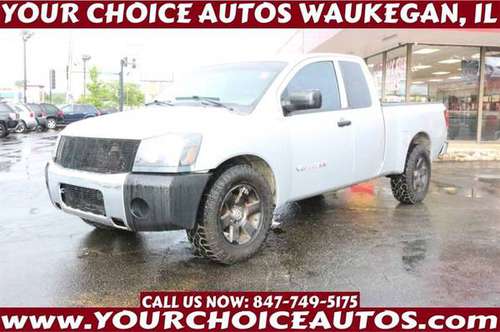 2005 *NISSAN *TITAN SE*WORK TRUCK CD ALLOY GOOD TIRES 546960 for sale in WAUKEGAN, IL