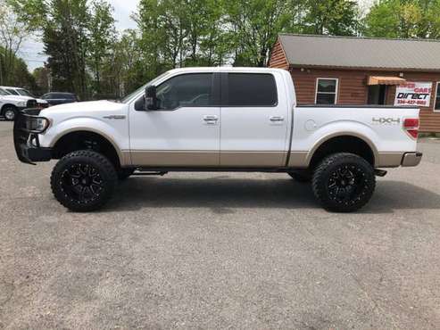 Ford F-150 4x4 XLT Lifted Crew Cab Pickup Truck Leather Sunroof for sale in Greensboro, NC