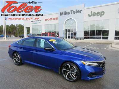 2021 Honda Accord Sport Special Ed-Low miles! (Stk 17041a) - cars & for sale in Morehead City, NC