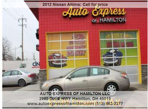 2012 Nissan Altima 599 Down TAX BUY HERE PAY HERE for sale in Hamilton, OH
