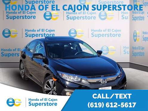 2017 Honda Civic Sedan EX-L Great Internet Deals On All Inventory -... for sale in El Cajon, CA