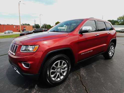 2014 JEEP GRAND CHEROKEE LIMITED 4X4 3.6L NAV & CAM HEATED LEATHER... for sale in Carthage, MO