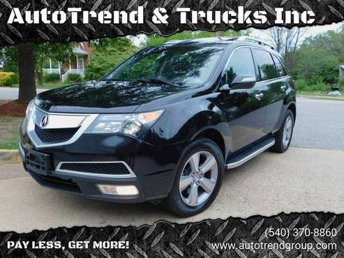 ~MUST SEE~2011 ACURA MDX TECK PKG SUV~4X4~LEATHER~3RD ROW SEAT~CLEAN for sale in Fredericksburg, MD