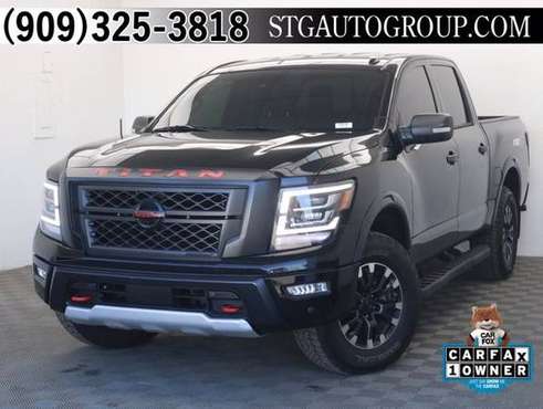 2020 Nissan Titan 4x4 4WD Truck PRO-4X Crew Cab - cars & trucks - by... for sale in Montclair, CA