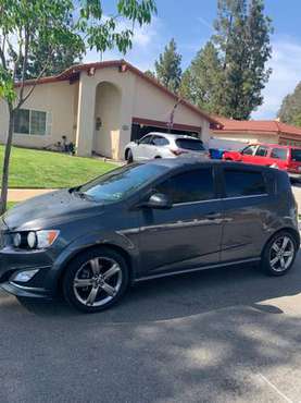 2013 Chevy Sonic Rs Turbo 6 speed manual for sale in Riverside, CA