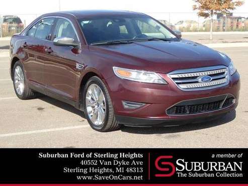2011 Ford Taurus sedan Limited (Bordeaux Reserve Red Metallic)... for sale in Sterling Heights, MI
