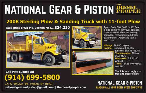 2008 Sterling Plow & Sanding Truck - cars & trucks - by owner -... for sale in Mount Vernon, NY