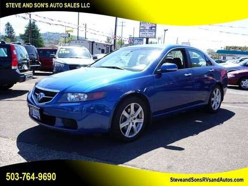 2004 Acura TSX Base 4dr Sedan - - by dealer - vehicle for sale in Happy Valley, WA