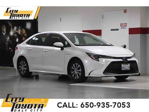 2020 Toyota Corolla Hybrid LE - sedan - - by dealer for sale in Daly City, CA