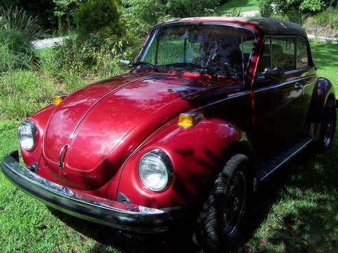 1974 VW Super Beetle Convertible - cars & trucks - by owner -... for sale in Cleveland, NC