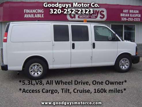 2013 Chevrolet Express Cargo Van AWD 1500 135 for sale in Waite Park, MN