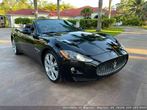 2012 Maserati GranTurismo Convertible - Low miles and well kept car for sale in Naples, FL