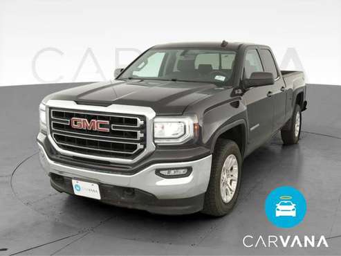 2016 GMC Sierra 1500 Double Cab SLE Pickup 4D 6 1/2 ft pickup Gray -... for sale in Chico, CA