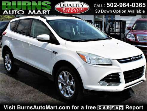 2013 Ford Escape SEL Sunroof Leather Backup Camera Blutooth - cars for sale in Louisville, KY