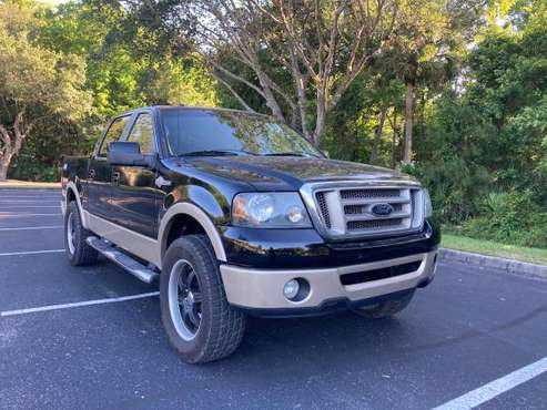 07 Ford F-150 King Ranch 4x4 Crew Cab for sale in Longwood , FL