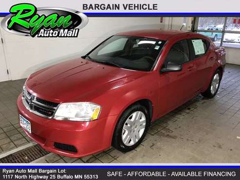 2013 Dodge Avenger Se $899 Down Delivers! - cars & trucks - by... for sale in Buffalo, MN