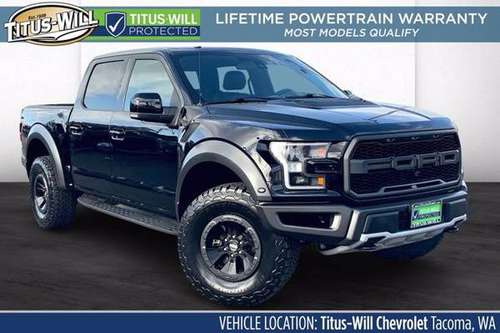 2018 Ford F-150 4x4 4WD F150 Truck Raptor Crew Cab for sale in Tacoma, WA