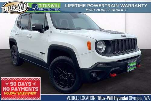 2017 Jeep Renegade 4x4 4WD Deserthawk SUV - cars & trucks - by... for sale in Olympia, WA