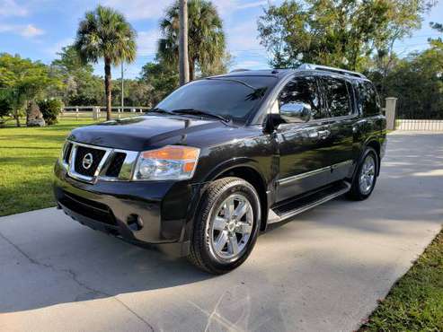 2010 Nissan Armada Platinum SUV - Rear Buckets - 3rd Row for sale in Lake Helen, FL
