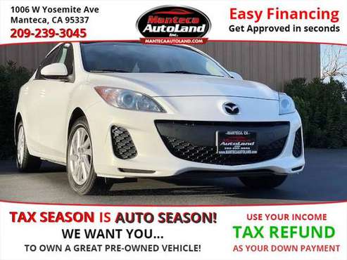 2012 MAZDA 3 I TOURING - - by dealer - vehicle for sale in Manteca, CA