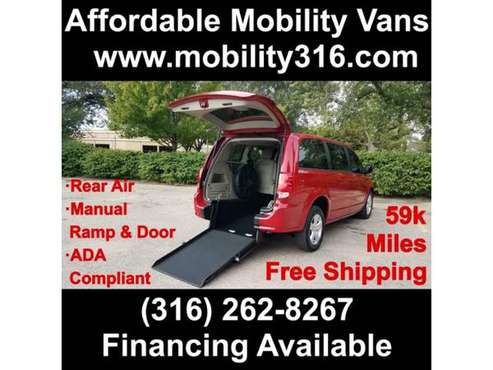 2013 Dodge Grand Caravan SE 59k Wheelchair Mobility Handicap ADA... for sale in Wichita, KS