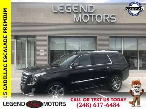 2015 Cadillac Escalade Premium for sale in Waterford, MI