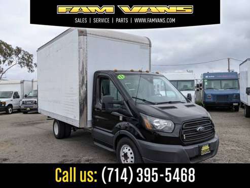 2015 Ford Transit Chassis Cab 14FT Box Truck - - by for sale in Fountain Valley, CA