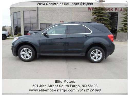 2013 Chevrolet Equinox, LT, AWD, Sharp! - - by dealer for sale in Fargo, ND