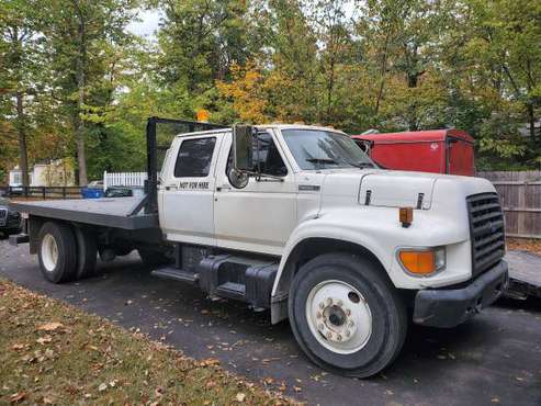Flatbed/FORD/ F800,Crew Cab,a/t, 12'flatbed - cars & trucks - by... for sale in Louisville, KY