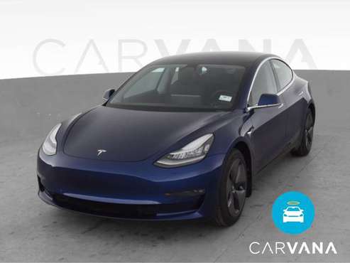 2019 Tesla Model 3 Mid Range Sedan 4D sedan Blue - FINANCE ONLINE -... for sale in Van Nuys, CA