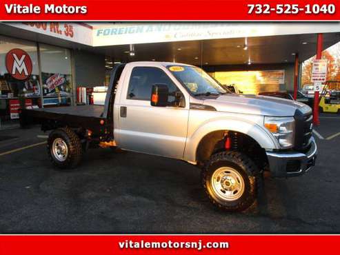 2014 Ford F-250 SD XL 4X4 REG. CAB FLAT DECK * LIFTED SUSPENSION * for sale in south amboy, NJ