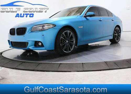 2015 BMW 5 SERIES 535i LEATHER BLUE WRAP NAVI EXTRA CLEAN L K for sale in Sarasota, FL