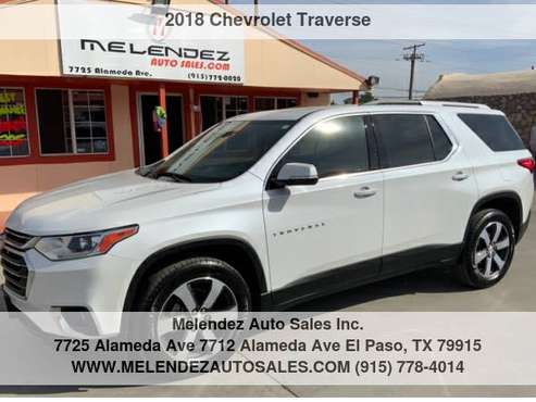 2018 Chevrolet Traverse FWD 4dr LT Leather w/3LT - cars & trucks -... for sale in El Paso, TX