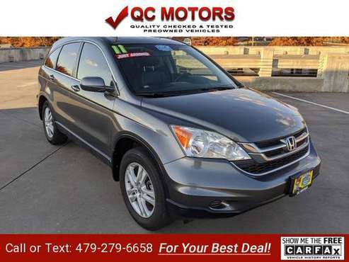 2011 Honda CRV EX L 4dr SUV suv Polished Metal - cars & trucks - by... for sale in Fayetteville, AR