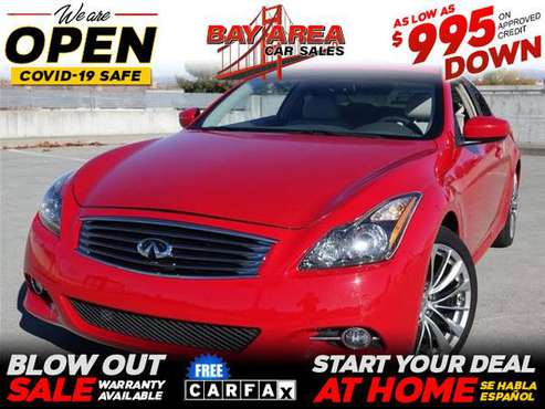 2012 Infiniti G G37 Coupe 2D - - by dealer - vehicle for sale in San Jose, CA