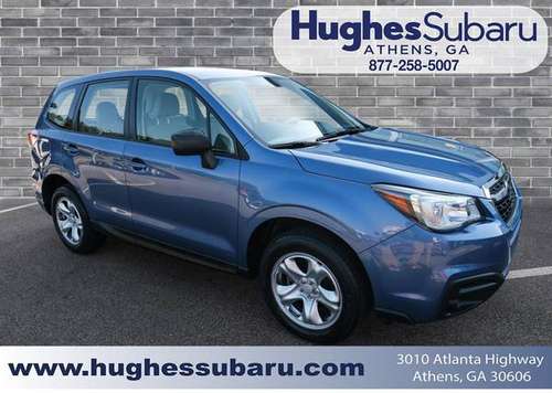 2017 *Subaru* *Forester* *2.5i CVT* Quartz Blue Pear for sale in Athens, GA