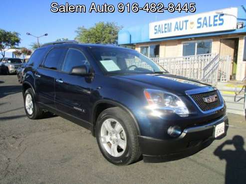 2008 GMC Acadia - THIRD ROW SEAT - ROOF RAIL - AC BLOWS ICE COLD - 6... for sale in Sacramento , CA
