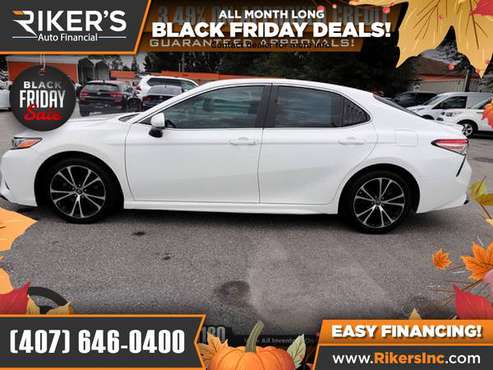 $223/mo - 2018 Toyota Camry SE - 100 Approved! - cars & trucks - by... for sale in Kissimmee, FL